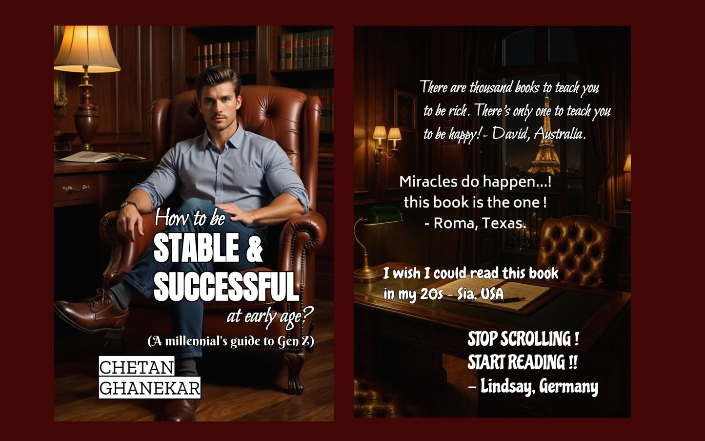 How to be stable & successful at early age? Self Help eBook | Chetan Ghanekar