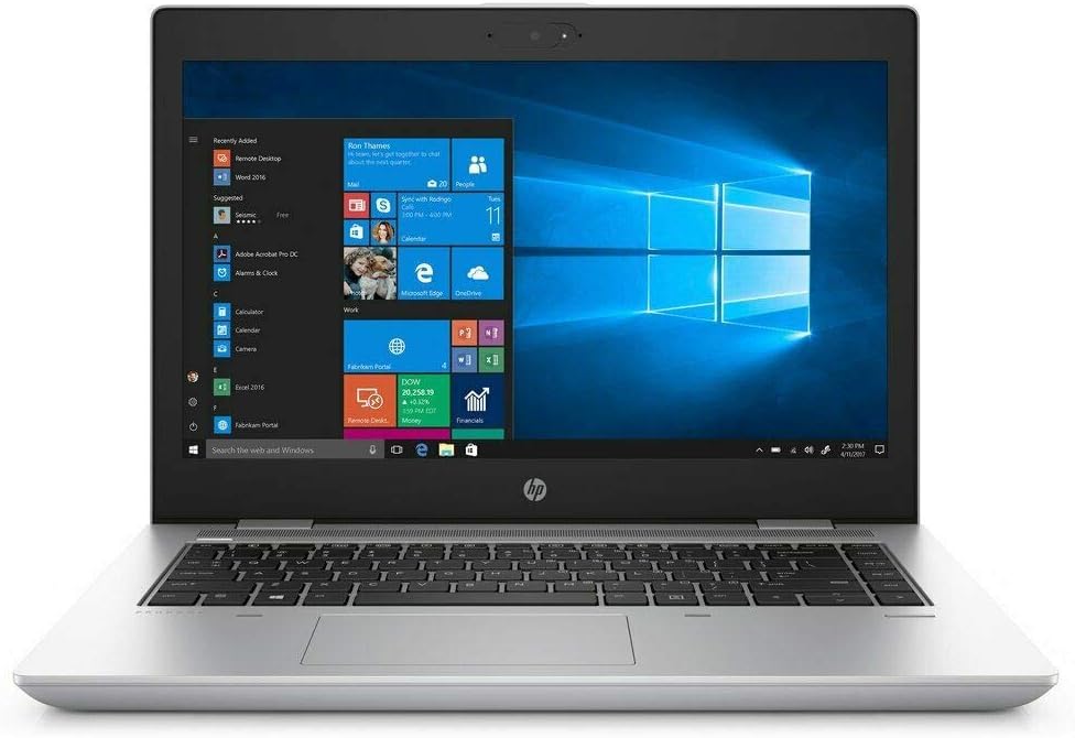 BOXPACK LAPTOP    A+++ MODEL: HP PROBOOK 640 g2 PROCESSOR: I5 6TH GENERATION RAM : 8GB STORAGE 256GB SSD 14' INCH SCREEN  With adapter